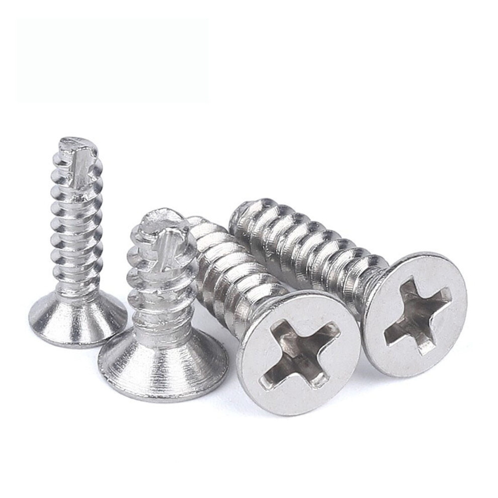 304 Stainless Steel Self-Tapping Flat Head Screws M2âM4 968604227448
