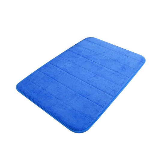 Tapete de banho de espuma viscoelástica antiderrapante e absorvente de 50 x 75 cm (20 x 30 polegadas).