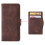 Motorola Edge 40 Pro 5G wallet case brown 6-compartment 4