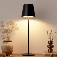 Lampada da tavolo ricaricabile senza fili con controllo touch e 3