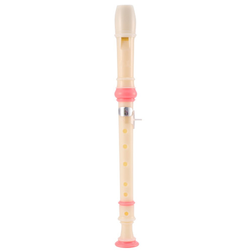 Fløyte med 6 hull ABS rosa studentinstrument 1 sett