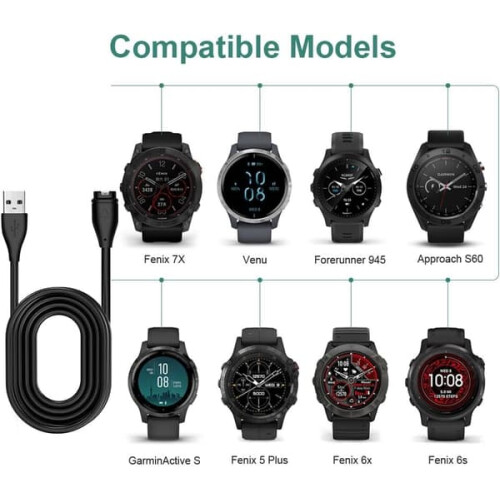 Garmin Watch Quick Charger Universal 1 Pack 2