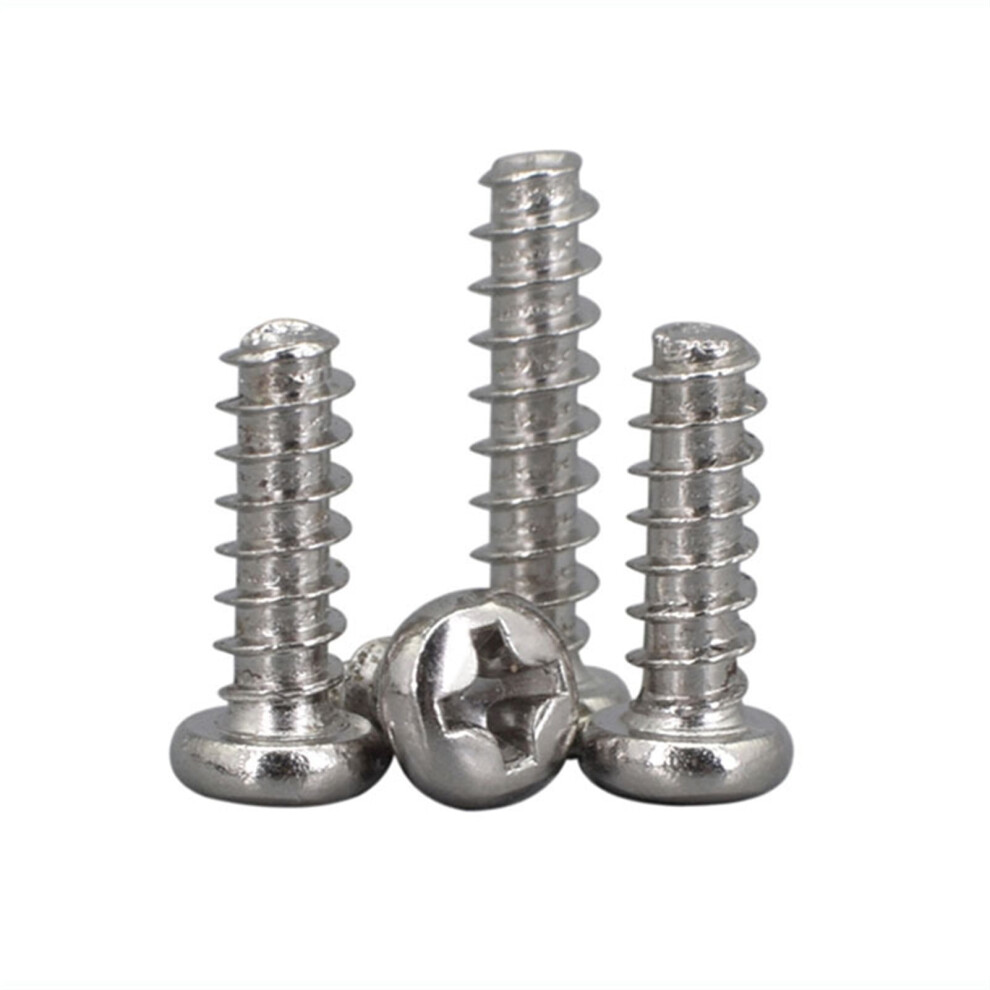 304 Stainless Steel Self-Tapping Pan Head Screws M1âM3 968604229404