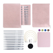 Tunesische haaknaaldenset 3.0–10mm 12 stuks