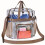 Klar nylon-mobtaske til stadionarrangementer, 1 stor 1