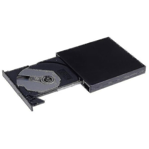 USB 2.0 external CD DVD player black 1