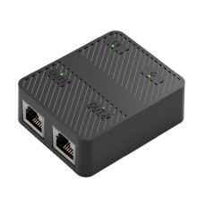 Rozdzielacz Ethernet RJ45 dla dwóch urządzeń z kablem ładującym