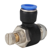 Pneumatikus sebességszabályozó L típus 2 db 4-12 mm-es tömlő