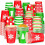 Gobelets jetables de Noël 8 oz (300 pièces) 1