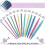Circular Knitting Needles Colorful Set 13 Pairs 8