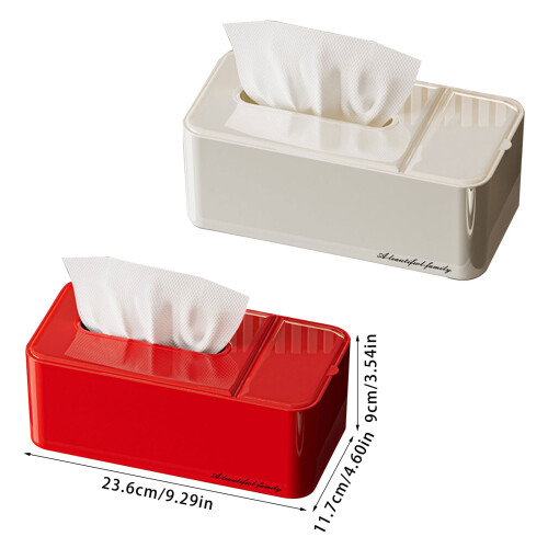 Porte-boîte à mouchoirs avec mécanisme à ressort (1 pièce) 2