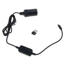 USB-C auf 12V Kfz-Zigarettenanzünderadapter