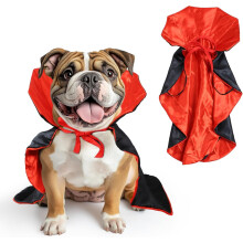 Hunde Halloween Vampyrkappe Kostume Mellem
