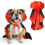 Hunde Halloween Vampyrkappe Kostyme Medium 1