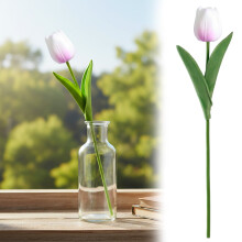 Kunstige tulipaner PU-blomster til boligindretning bryllupsbuket