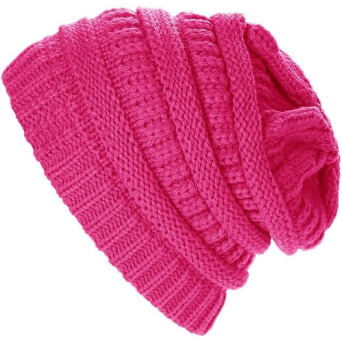 Strickmütze, Fleecegefütterte Wintermütze