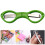 Ciseaux pliants en acier inoxydable, lot de 6, verts 2