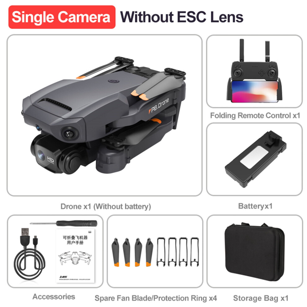 4K Brushless Motor Drone With Altitude Hold And Obstacle 968604226625