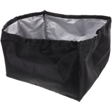 Vodotesný kryt na projektor, čierny polyester, viacpriehradkový