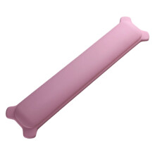 Reposamuñecas ergonómico antideslizante de silicona para teclado (1 pieza)