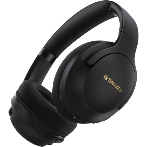 Ακουστικά Bluetooth Over-Ear με μικρόφωνο ENC, μπαταρία 80 ωρών,