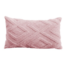 Polyester kussenhoes met eenzijdig patroon, 18x18 inch