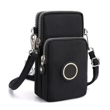 Bolsa transversal para o peito com alça ajustável para caminhadas e uso diário.