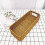Cesta rectangular de mimbre con asas (1 unidad) 1
