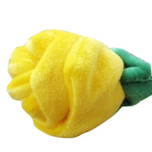 Curtain Buttons Plush Rose Design 6 pcs