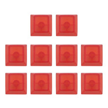 Teclas transparentes de policarbonato para teclados mecânicos (10 unidades)
