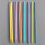 Plastic Double-Pointed Knitting Needles Set 7 Sizes 4