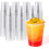 Klare plastkopper, 355 ml, engangs, 390 stk. 1