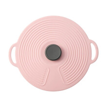 Tapa de silicona reutilizable para alimentos, paquete de 6 unidades.