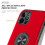 iPhone 14 Pro Max hybrid case with finger ring - red 5