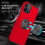 iPhone 14 Pro Max hybrid case with finger ring - red 7
