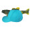 3D Fisk Basebollkeps Barn Utomhus Solhatt 1 Styck 1