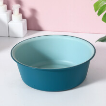 Kunststof wasbak voor studentenkamers en thuisgebruik, 1 stuk, blauw