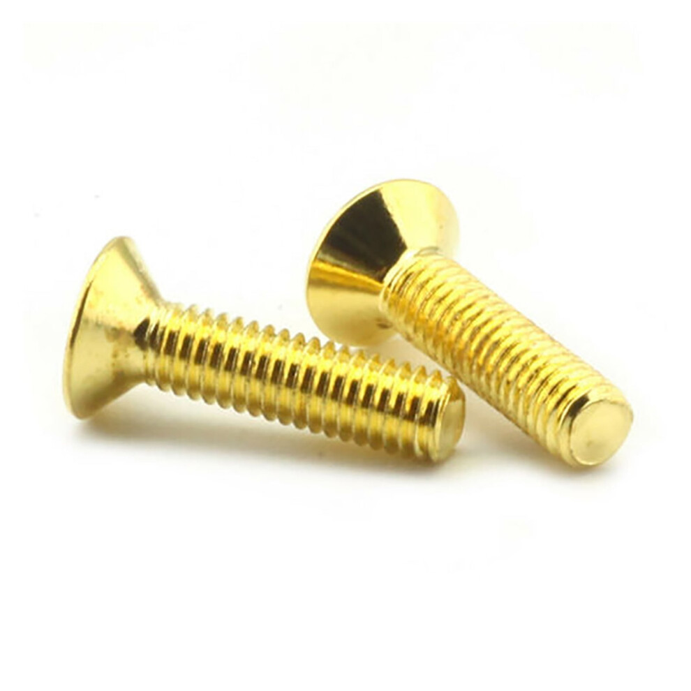 Din 912 Titanium Gold Plated Hex Socket Screws M2âM5, 10 968604231438