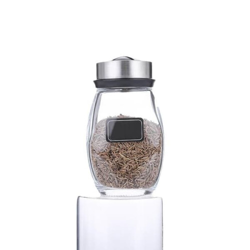 Spice Jar with Smart Lock Plastic Transparent 2