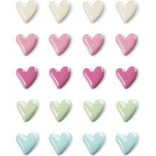Aimants pour réfrigérateur, motif cœur mignon, 20 pièces