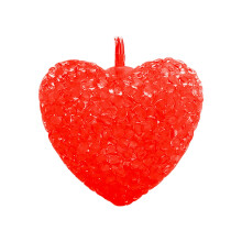 Guirlande lumineuse LED en forme de cœur rose et rouge, 118 pouces, à piles