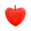 Luci a LED a forma di cuore, rosa e rosse, 300 cm, a batteria 1