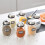 Spice Jar with Smart Lock Plastic Transparent 8