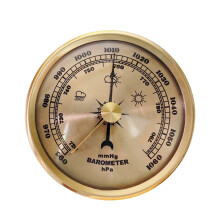 Antieke metalen barometer 70mm 90mm 108mm 130mm