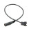 PVC-strømkonverterkabel til ventilator, 55x21mm til 4-benet 1