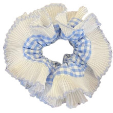 Kanten haarelastiekjes (scrunchies) Groot, 12 stuks