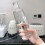 Glass water bottle with time marker 500 ml 4