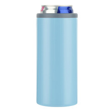Refroidisseur de canettes à double paroi en acier pour canettes de 355 ml (12 oz)