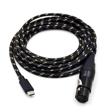 Adaptérový kabel USB-C na 3pinový pro mikrofon