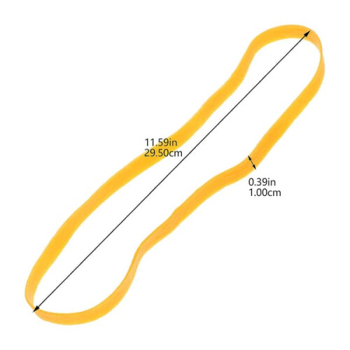 Rubber Bands Large Thick Heavy Duty 45 pcs 29.5x1 cm 1